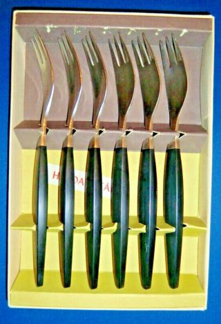 Vintage Scandi Gense Focus De Luxe By Folke Arstrom Dinner Forks Boxed