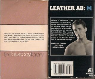 GAY: Vintage 1970/80s 2 - fer One - Handed Fiction SLAVE BOY WITH FAN & LEATHER AD:M 2