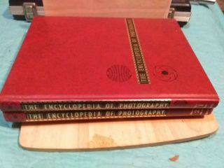 The Encyclopedia Of Photography Vol.  1 And 2 Greystone Vintage Never Read