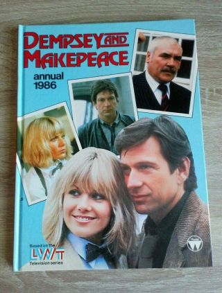 Dempsey And Makepeace Annual 1986 Vintage Police Television Series Hardback