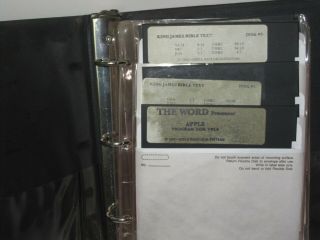 Vintage Software Game Apple II IIe IIc IIgs THE WORD Bible On A Disk 2