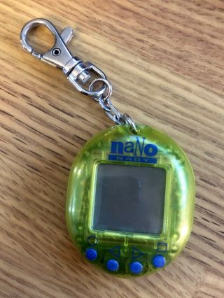Green Nano Baby Pet Virtual Playmates Vintage 1997 40080