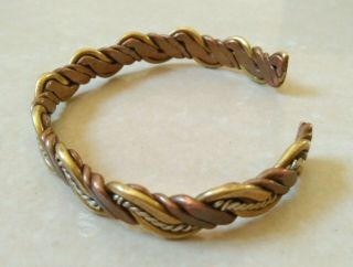 Rare Extremely Ancient Viking Bracelet Bronze Vintage Artifact Authentic