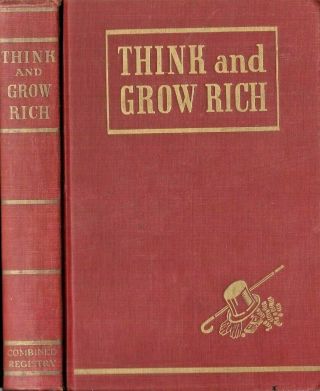 Think And Grow Rich By Napoleon Hill (1959,  Hardcover)