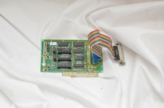 Apple Iie 5.  25 I/o Drive Controller Card 655 - 0101 - F Vintage Computer Part