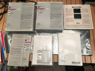 Vintage IBM Software and Reference Manuals 2