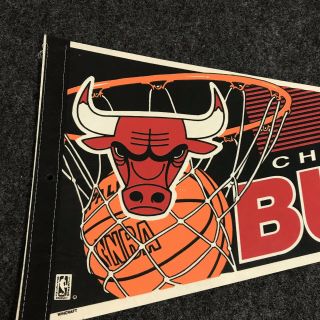 Vintage 90’s Era Retro Chicago Bulls Pennant Man Cave 2