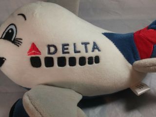 Delta airlines Airplane Toy stuffed airline plush 3