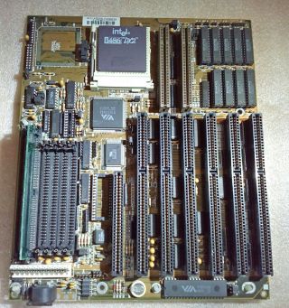 Socket3 Motherboard,  Intel 486 Dx2,  Ram