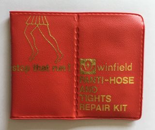 Rare Vintage 1960s 1970s Winfield Panti - Hose And Tights Repair Kit Complete 3