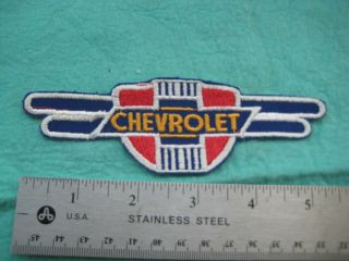 Vintage Chevrolet Racing Team Service Dealer Uniform Patch