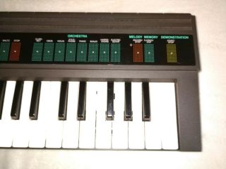 Vintage Yamaha Portasound Electric Keyboard PSS - 130 W/ AC Adaptor 3