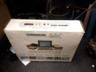 Commodore 64c Computer Empty Box 3