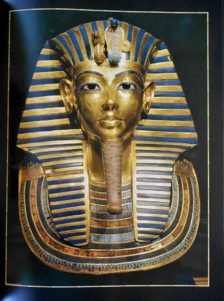 The Gold Of The Pharaohs King Tut Book By Muller & Theim Detailed Color Photos