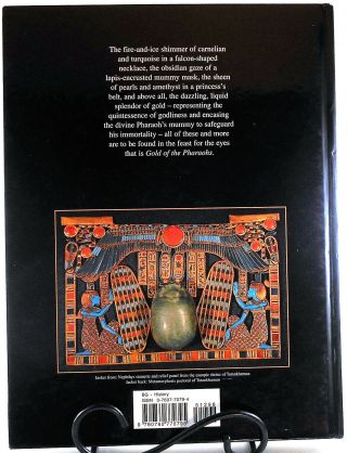 The Gold of the Pharaohs King Tut Book By Muller & Theim Detailed Color Photos 3