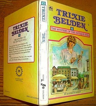 Trixie Belden 36 Mystery Of The Antique Doll,  1984 Kathryn Kenny Hb Ex - Library