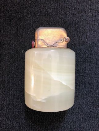 Vintage Thorens Green Onyx ? Table Lighter Claw ?