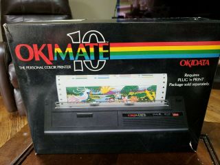 Vintage,  Okidata Okimate 10 Personal Printer For Commodore 64