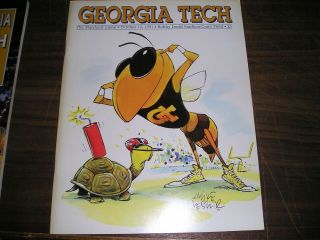 Georgia Tech Vs Maryland 1991 Football Program