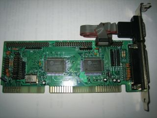 Isa Multifunction Controller Card Hdd Ide/pata,  Floppy Fdc,  Game,  2 Com,  Lpt Ports