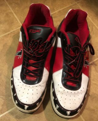 Nfl Atlanta Falcons Reebok Vintage Shoes Men’s Size 13 Limited Edition Football