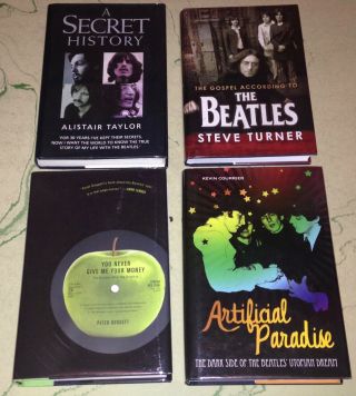 4 Books On The Beatles Dark Side Secret History Taylor John Paul George Ringo