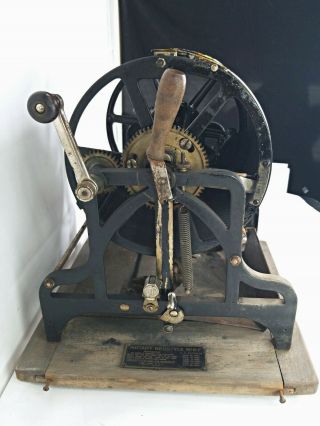 Antique Rotary NEOSTYLE Printer No.  8F Circa 1909 2