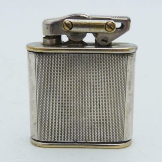 Rare Vintage Karl Weiden Elisorn " Auto Tank " Sterling Silver Cigarette Lighter
