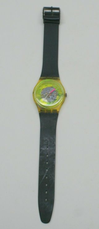 Swatch Gk 101 Techno - Sphere With Battery 1985