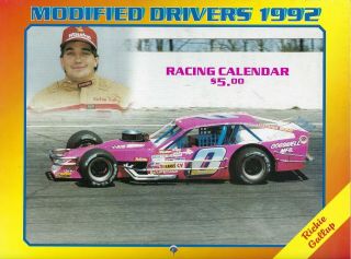 1992 Asphalt Modified Drivers Color Calendar