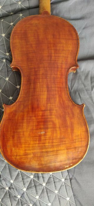Old Antique One Piece Back Violin 4/4