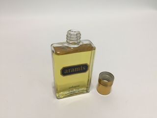 Mens Vintage Fragrance Aramis Cologne 2 Oz Splash - Near Full Bottle Perfume 2