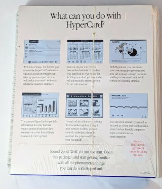 Apple II Macintosh HyperCard Factory Vintage Software Hypermedia System 2