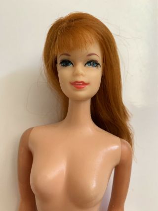 3 Day Vintage Barbie Doll Mod Talkiing Stacey Head On Tnt Body Redhead