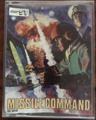 Missile Command Atari 1040 St/ste Disk