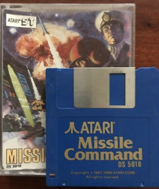 Missile Command Atari 1040 ST/STE Disk 3