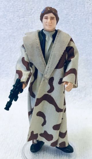 Star Wars Vintage Han Solo Trench Coat Action Figure 100.  Very Good