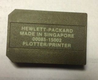 Hewlett Packard Hp 85 00085 - 15002 Plotter/printer Rom