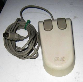 Ibm Ps/2 - Two - Button Trackball Mouse Model 6450350