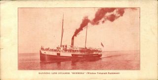 1914 Santa Catalina Island Steamship Timetable Brochure Banning Line Ocean Going 2