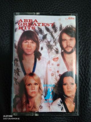 Abba Greatest Hits Cassette Cassingle Tape Audio Hifi Music Vintage Retro