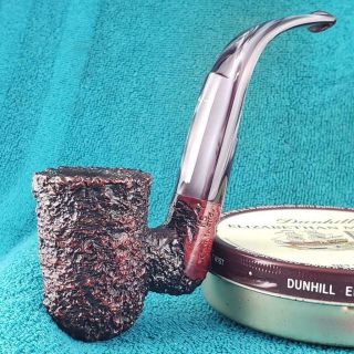 Early Caminetto Business Large Full Bent Italian Estate Pipe