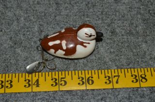 Vintage Small Size Bill Szabo Cree Duck Fishing Lure