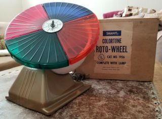 Vintage Colortone Roto Wheel For Christmas Tree