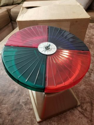 Vintage Colortone Roto Wheel For Christmas Tree 2