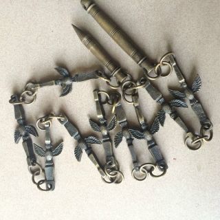 Antique Chinese Ancient Weapon Pattern Nine - Section Whip