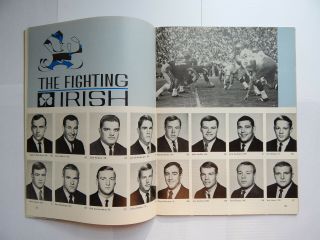 Notre Dame Fighting Irish vs Navy Football Program (Nov 4,  1967) 3