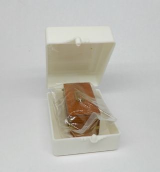 Vintage Ron Stetkewicz Wood Tackle Box 1989 - Artisan Dollhouse Miniature 1:12 2