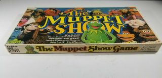1977 Vintage The Muppet Show Board Game Missing Clapboard