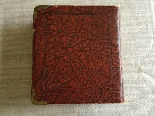 Vintage SINGER SEWING MACHINE Coin Bank Book Shape No Key 2